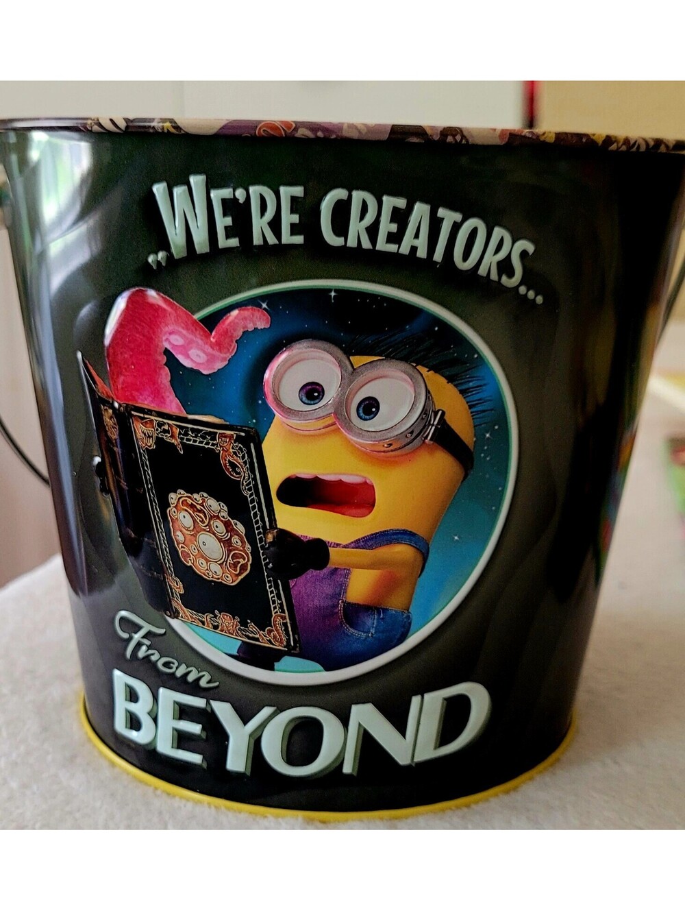Illumination's Minions & Monsters 64oz Tin Popcorn Bucket NEW LIMITED EDITION